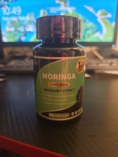 Moringa Powder Capsules 800mg- Pure Nutrient-Rich Moringa Powder