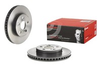 2X Brembo Bremsscheibe Prime Line - Uv Coated 09.D510.11 FüR Phv Prius Toyota