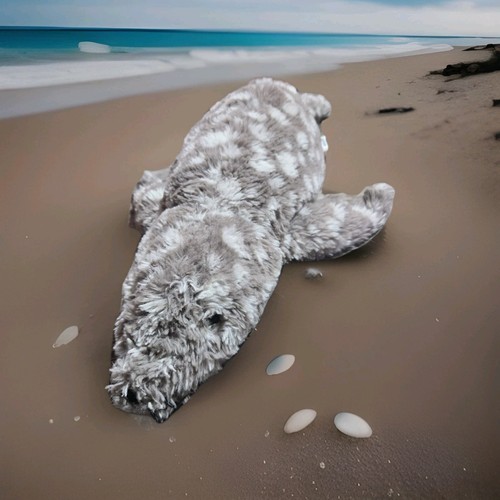 SELTEN Jellycat Jelly Cat Graulinus Gefleckte Robbe Plüschtier Stofftier Spielzeug NICHT MEHR ERHÄLTLICH