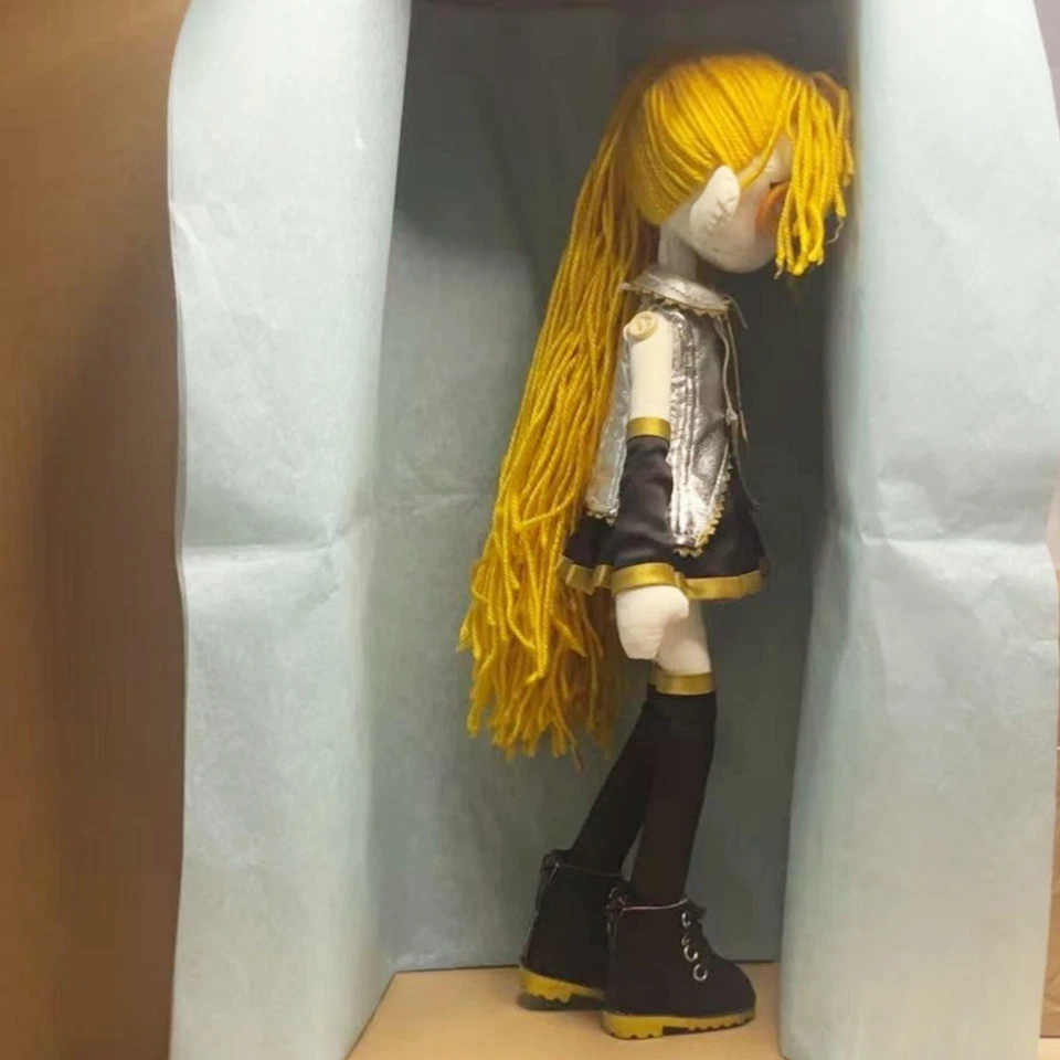 Boneca Vocaloid Akita Neru feita à mão original 12 em figura de anime arte artesanal colecionável - Imagem 3 de 4