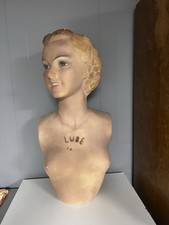 Vintage French Plaster Lube Paris Mannequin 60cm Tall