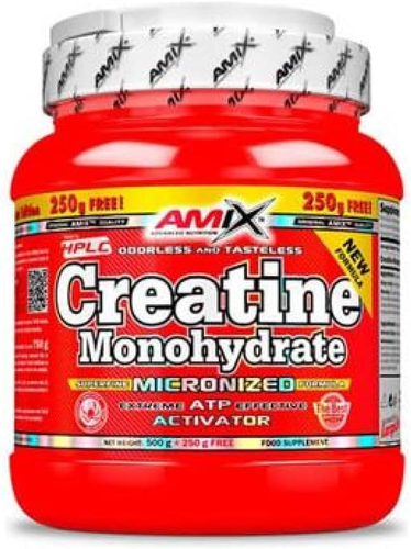 AMIX - Creatina Monohidratada - 500 Gramos + 250 Gramos Gratis - Complemento Ali - Imagen 5 de 12