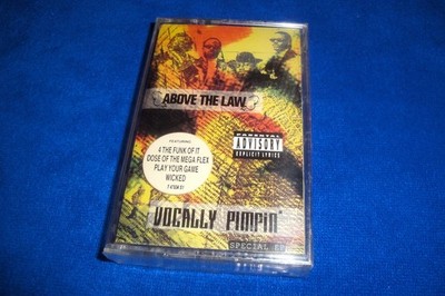Above The Law VOCALLY PIMPIN Cassette Tape EP SEALED/Hype Sticker/Eazy-E/1991