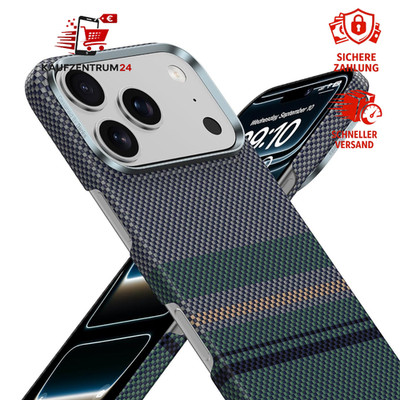 Handyhülle Ultra Dünn MagSafe für iPhone 17 Pro Kevlar Stoßfest Kratzfest Slim
