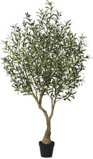 Image of Artificial Olive Tree 180cm UV Resistant, Adjustable Branches, Weighted Pot