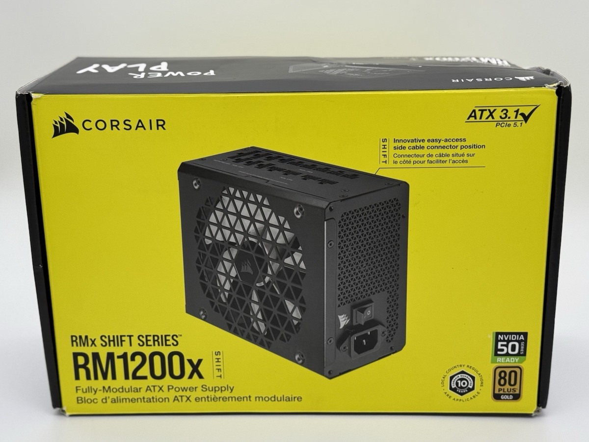 電源ユニット CORSAIR RM1200x RMX SHIFT SERIES Amazon.com: Corsair RM1200x Shift Fully Modular ATX Power