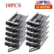 10PCS For Dell 3.5"Drive Caddy PowerEdge R510 R630 R730 R720xd R730xd T630 KG1CH