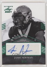 2021 Leaf Ultimate Draft Emerald Spectrum 2/25 Jamie Newman #PA-JN1 Auto 4z8