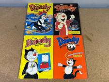 4 x DANDY ANNUALS 1971, 1973, 1976, 1978 - UNCLIPPED - FREE UK POSTAGE!!