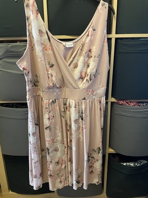 Bodyflirt Size 2xl Pink Floral Summer Dress