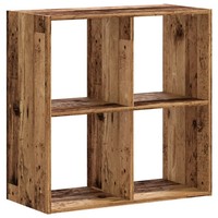 BüCherregal In Altholz-Optik, 68,5X32X68,5 Cm, Holzwerkstoff, Standregal