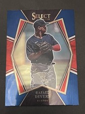 2022 Panini Select #163 Rafael Devers Blue Retail Base