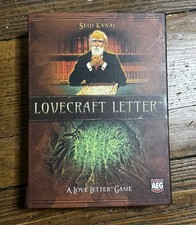 Lovecraft Letters A Love Letter Game AEG 2017 Bookcase Edition