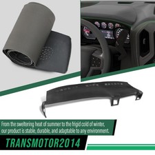 Molded Dash Cover Overlay Dashboard Fit For Silverado Sierra 2003-2006 Black