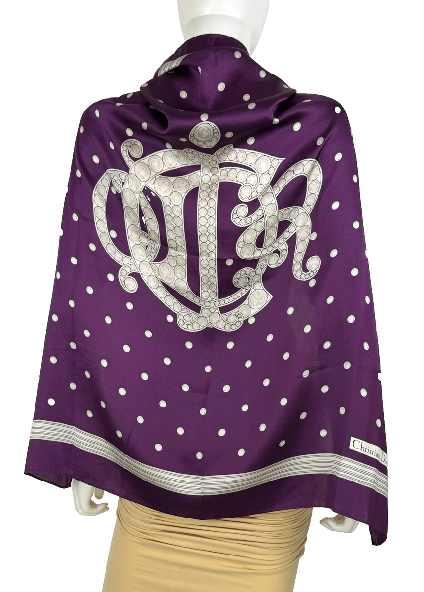 Dior Purple Scarves & Wraps for Women for sale | eBay