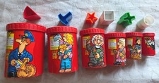 Vintage Postman Pat Postbox shape sorter vintage . All shapes present (bx 22)