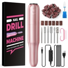 Ponceuse pour Ongles Professionnel, 29Pcs Limes à Ongle Electrique 20000 RPM ...