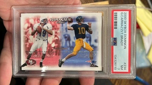 2000 Skybox Dominion Tom Brady #234 PSA 7