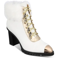 Things II Come Womens Maliyana Faux Leather Booties Ankle Boots Shoes BHFO 5517