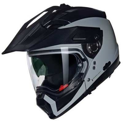 Nolan N70-2X N-Com Classico Motorradhelm (Graumatt) Gr: L (59)