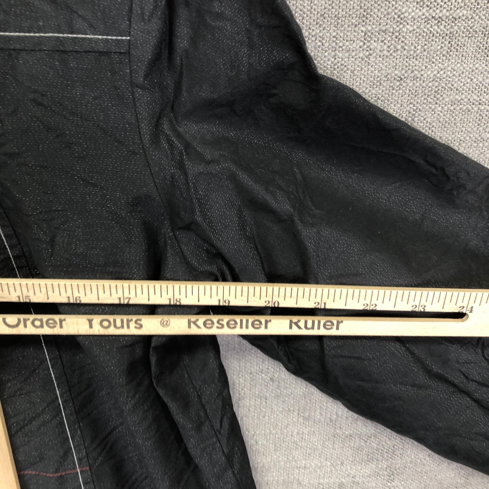 Pendleton Jacket Womens Small Black Button Front … - image 8