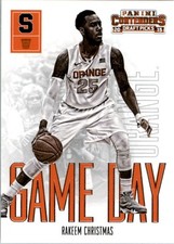 2015-16 Panini Contenders Draft Picks Game Day #34 Rakeem Christmas - BSK