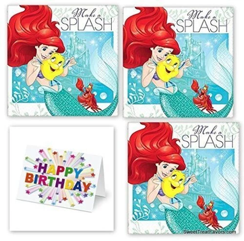 Hallmark la fiesta de cumpleaños de la sirenita Vajilla & serveware