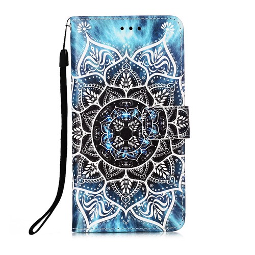 Pattern PU Leahter Flip Wallet Case Phone Cover for Xiaomi Redmi Noet 8 9 7 9C - Picture 5 of 24