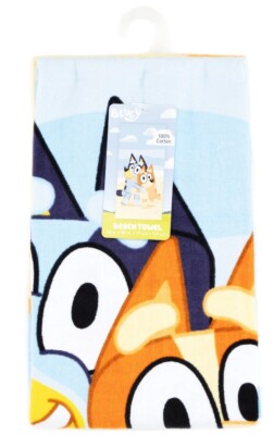 Kid s Ariel, Bluey, Frozen, Mario or Spider-Man Graphic Beach Towel, 28  X 58 