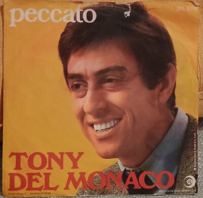 Tony Del Monaco - Ein Stecker und eine Rose (7'')