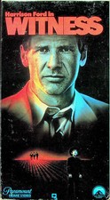 Witness - Paramount Home Video 1985 - R - Closed captioned - Pre-owned