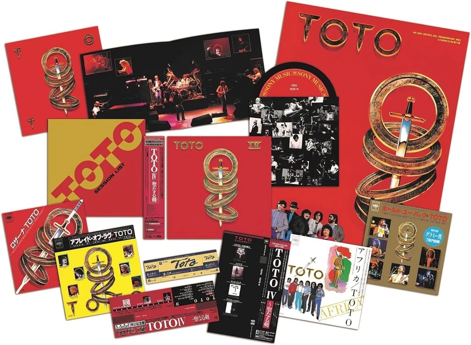 TOTO IV DELUXE EDITION 40TH ANNIVERSARY JAPAN 5.1 Hybrid SACD EP SIZE SLEEVE NEW Foto 3 de 4