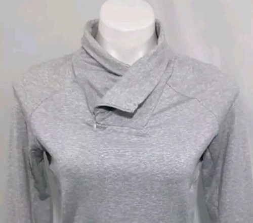 MPG Sports Light Gray Fitted Active Wear Pullover Long Sleeves Top Small - Picture 8 of 10