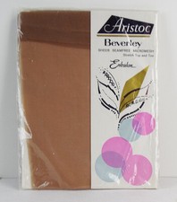 VINTAGE NEW Aristoc Beverley Sheer Seamfree Enkalon Nylon Stockings ALLURE 10.5