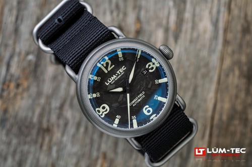 Lum-tec Watch Combat Field X4 Titanium, 2 straps, Made in USA! 44mm - Picture 3 of 10