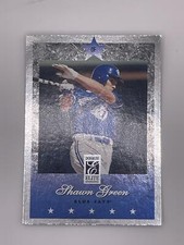 1997 Donruss Elite Shawn Green #75 Toronto Blue Jays Baseball Card