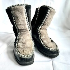 Snowland Sherpa Winter Boots Womens Size 6 Ski Snow Faux Fur Vintage 1970s