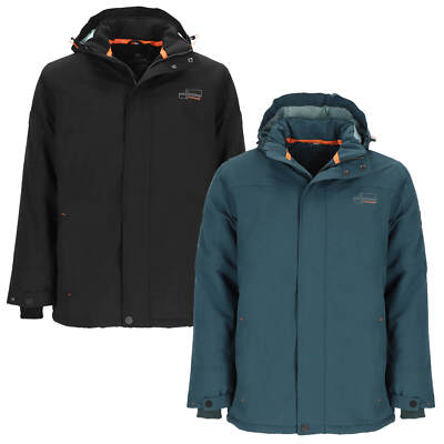 Coastguard Herren Funktionsjacke Outdoor-Jacke Wasserdicht Atmungsaktiv Kapuze