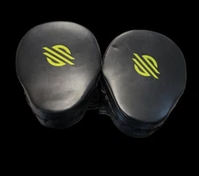 Sanabul Strike Pads Punch Mitts Large Size GREEN BLACK