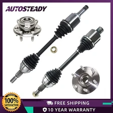 Front CV Axle Shaft Wheel Bearing Hub for Chevy Traverse Enclave Arcadia Outlook