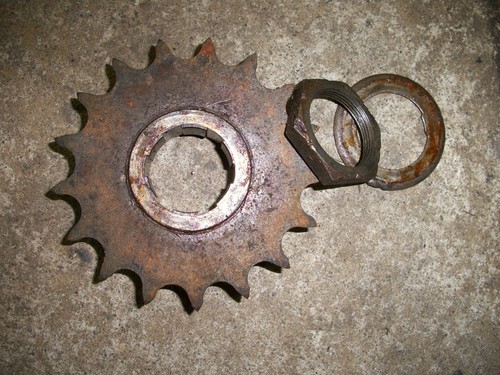 Rear Chain Sprocket Nut & Washer BSA B44 1967 - Bild 2 von 3