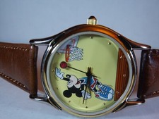 Disney Time Works Mens Vintage Mickey Mouse W...