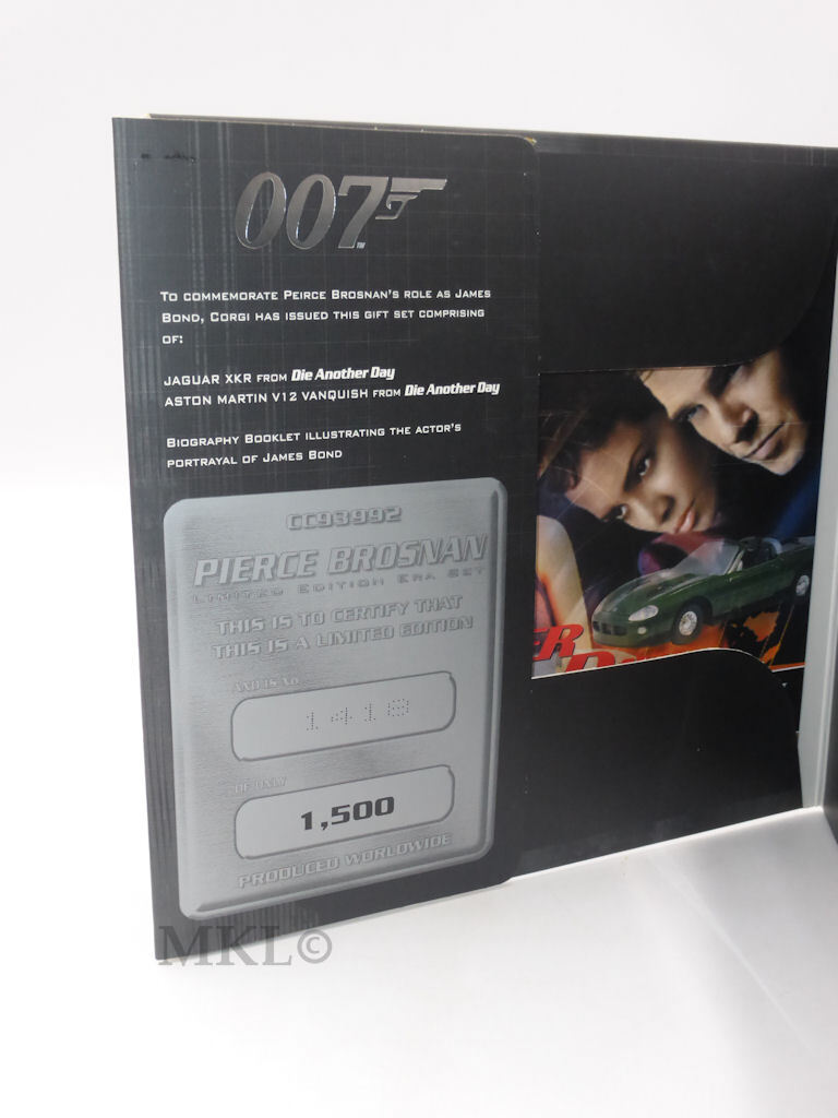 Corgi CC93992 1:36 James Bond 007 Pierce Brosnan Limited Edition Era Set NEW - Picture 6 of 8