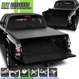 Soft Roll Up Tonneau Cover For 2005 2015 Toyota Tacoma Double Cab 5ft 60 Bed Ebay