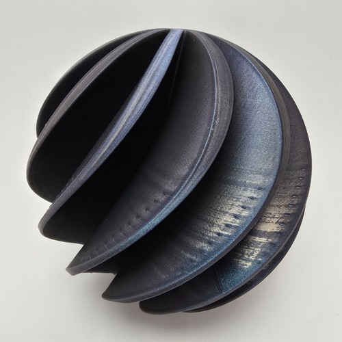 PLA PRO+ 1.74mm IRIDESCENT Blue/Purple Shiny Sparkly Starlight Comet Filament - Picture 11 of 14