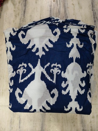 25 Yard Indian Cotton Handmade Print Fabric Sanganeri Hand Block Printed Fabric - Picture 2 of 3