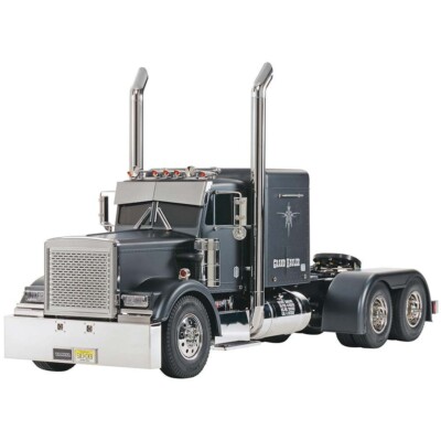 Tamiya 1/14 Grand Hauler 10X8WD Semi Tractor Kit Matte Black