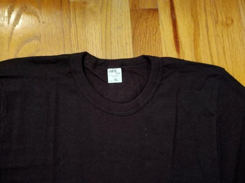 IMR Corp.Thermo Support & Underwear Men´s Black Short Sleeve T-Shirt Top XL - Picture 3 of 3
