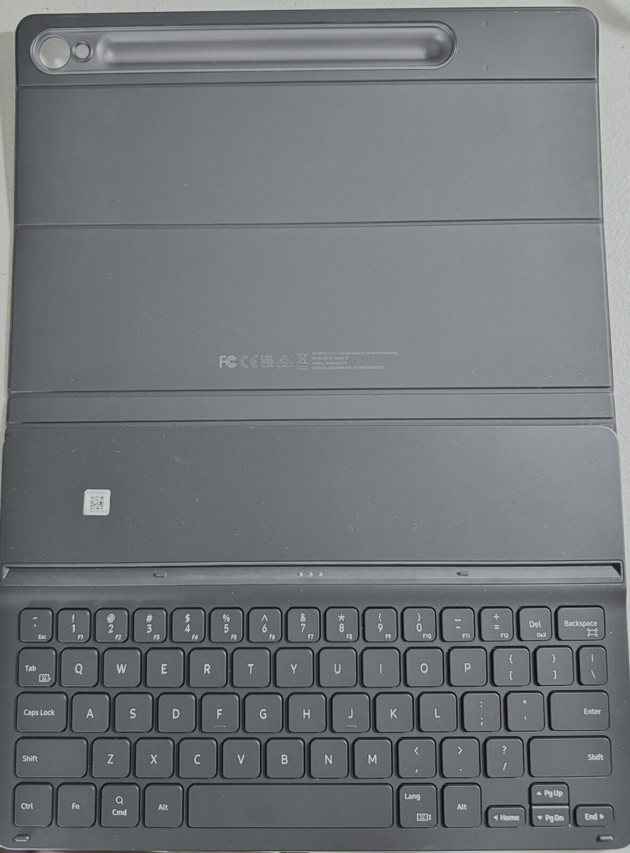 Genuine Samsung Galaxy Tab S9 FE Book Cover Keyboard Slim EF