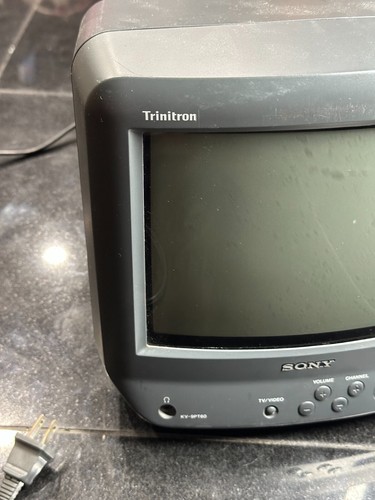 Videojuego de colección Sony Trinitron KV 09PT60 9 pulgadas TV funciona - Imagen 3 de 9